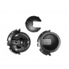 NOLAN PLACCHETTE VISIERA DARK INOX FLAT-BLACK N21VISOR