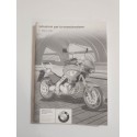 BMW R F 650 CS SCARVER  libretto uso e manutenzione