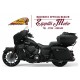 INDIAN ROADMASTER DARK HORSE BLACK SMOKE 