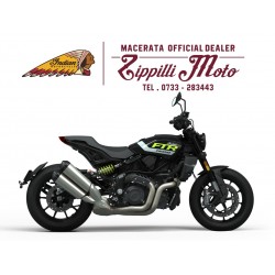 INDIAN FTR 1200 2023 - black lime